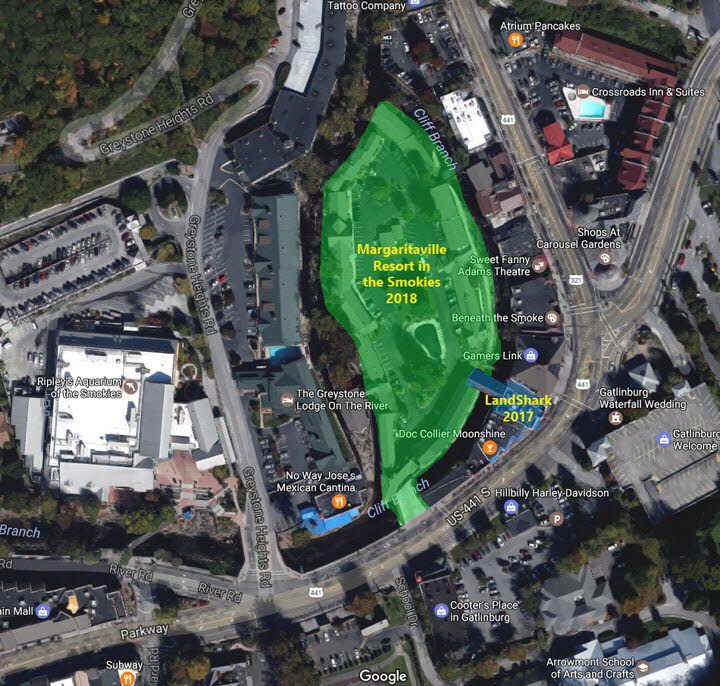 2018_MargaritavilleGatlinburg_map